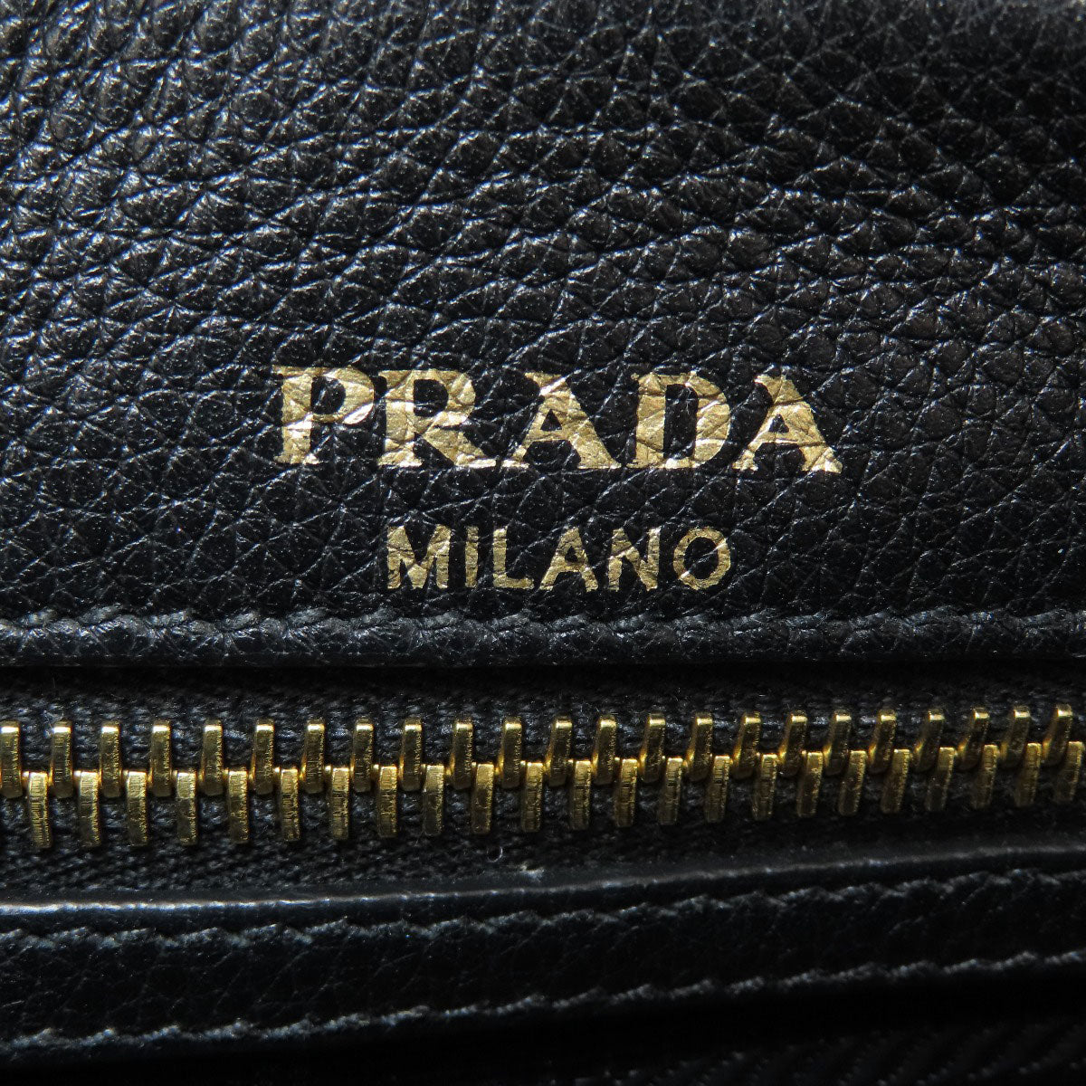PRADA 1BH093 logo Shoulder Bag Calf Ladies [Used]
