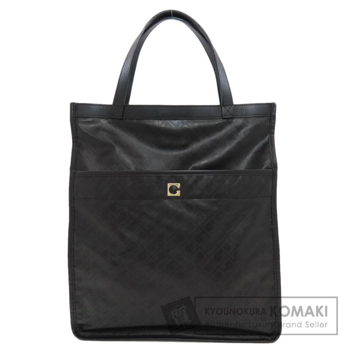GHERARDINI Logo motif softy Tote Bag Polyester Polyurethane coatingLadies [Used]
