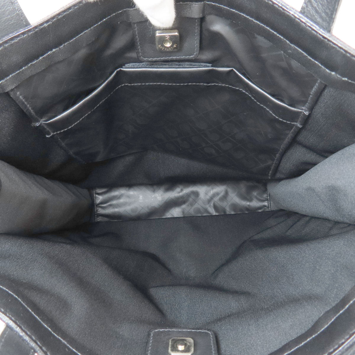 GHERARDINI Logo motif softy Tote Bag Polyester Polyurethane coatingLadies [Used]