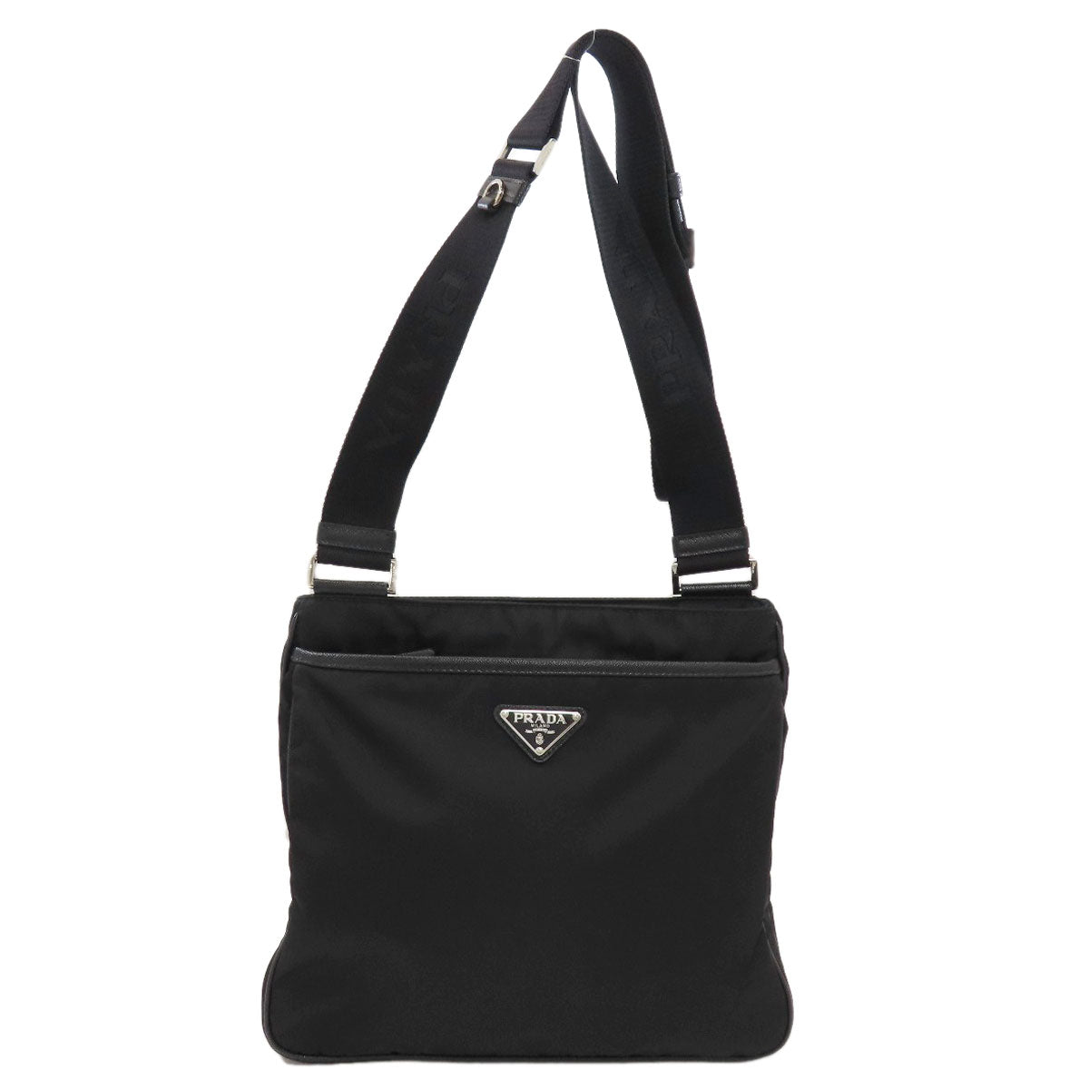 PRADA Logo Hardware Shoulder Bag Nylon Ladies [Used]