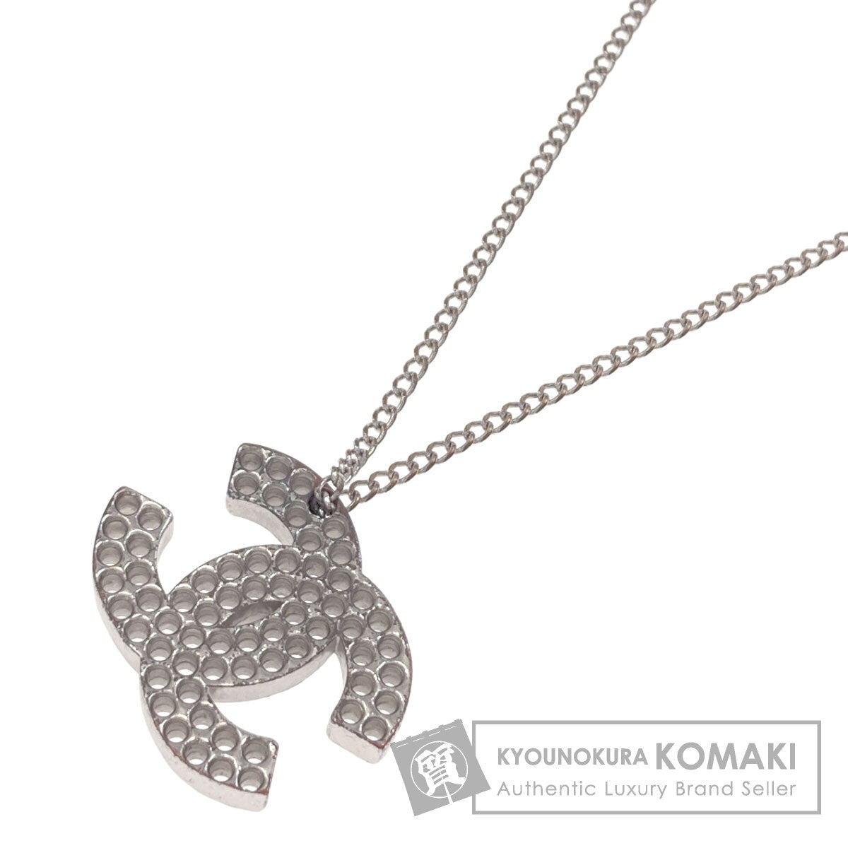 CHANEL COCO Mark Necklace Metal Ladies [Used]