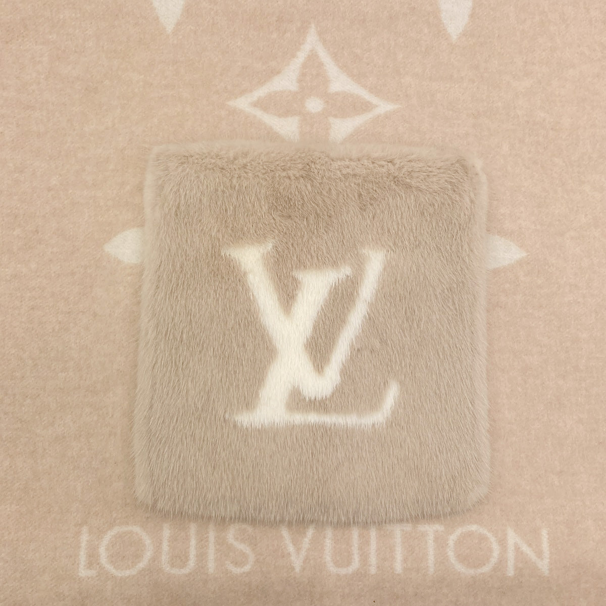 LOUIS VUITTON M74354 Muffler Cold Reykjavik Scarf Cashmere Ladies [Used]