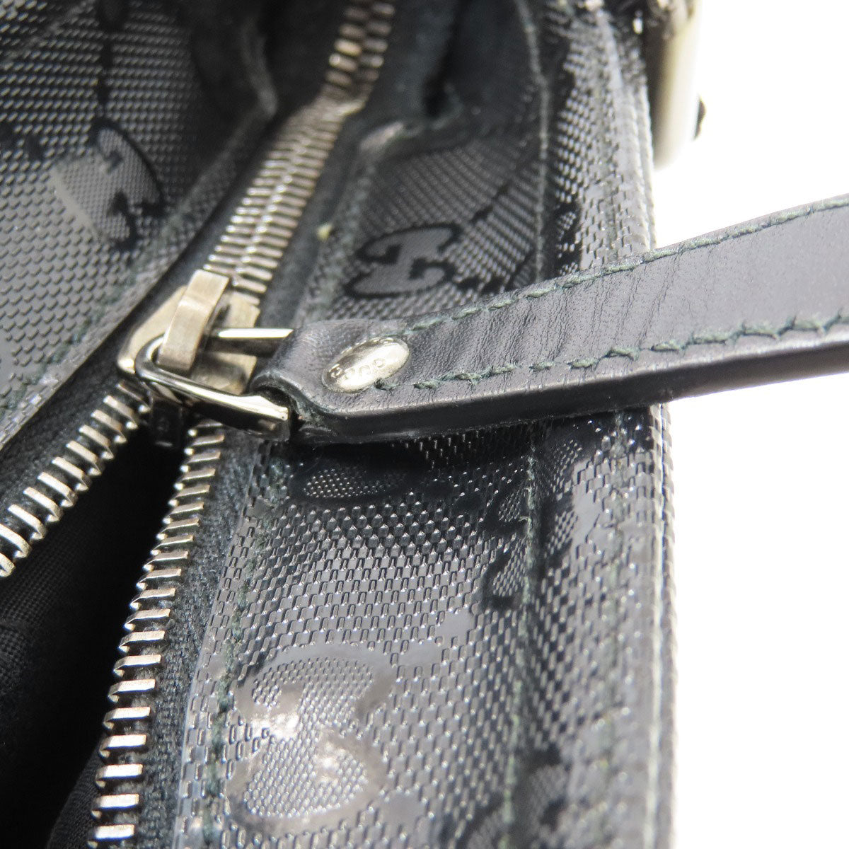GUCCI 295257 GG implementation Shoulder Bag PVC Ladies [Used]