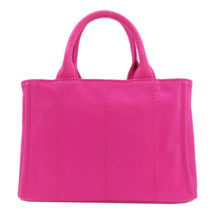 PRADA 1BG439 Canapa Mini 2WAY Handbag Canvas Ladies [Used]