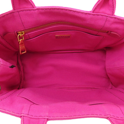 PRADA 1BG439 Canapa Mini 2WAY Handbag Canvas Ladies [Used]