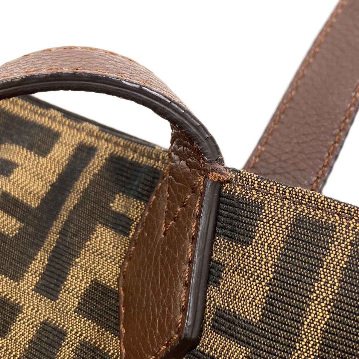 FENDI Zucca pattern Tote Bag Canvas Ladies [Used]