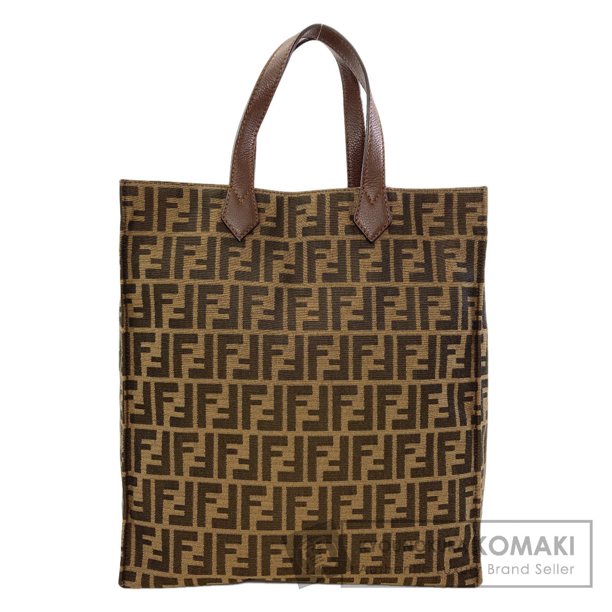 FENDI Zucca pattern Tote Bag Canvas Ladies [Used]