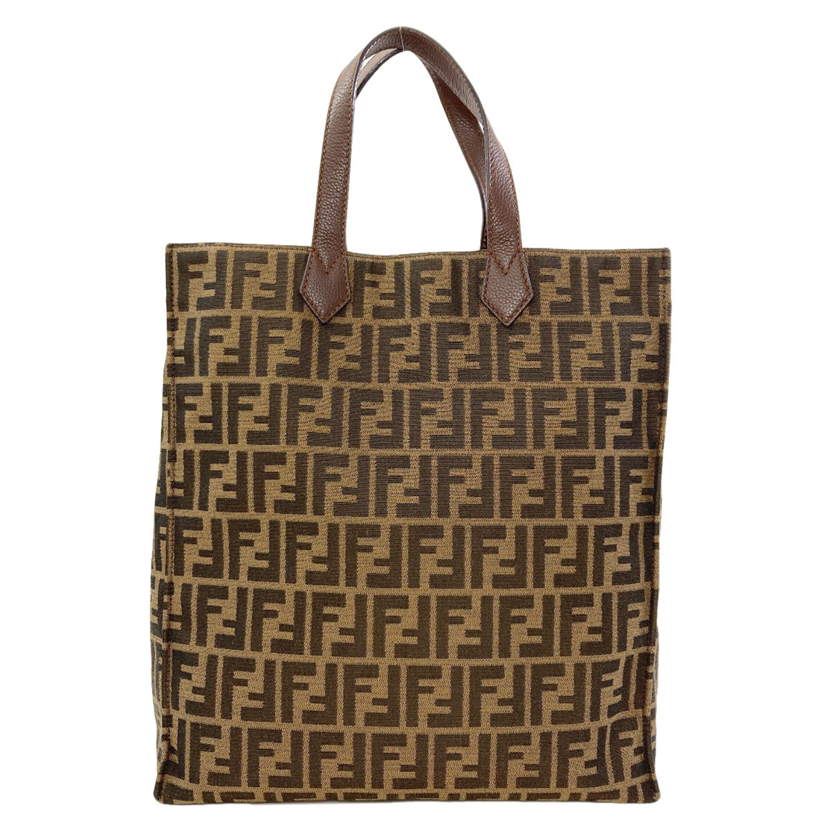 FENDI Zucca pattern Tote Bag Canvas Ladies [Used]