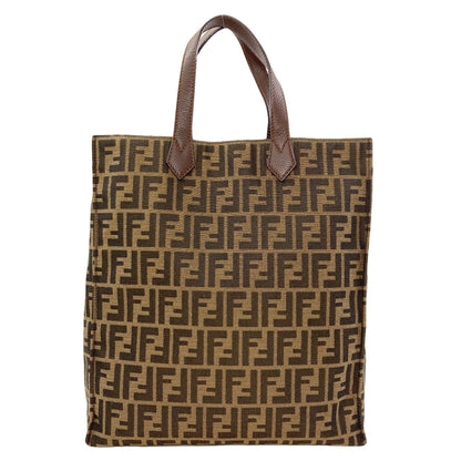 FENDI Zucca pattern Tote Bag Canvas Ladies [Used]