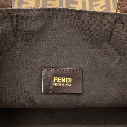 FENDI Zucca pattern Tote Bag Canvas Ladies [Used]