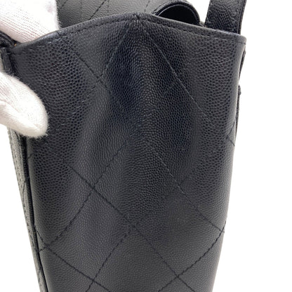 CHANEL COCO Mark Matelasse Handbag Grained Calfskin Skin Ladies [Used]