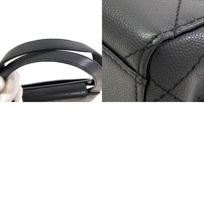 CHANEL COCO Mark Matelasse Handbag Grained Calfskin Skin Ladies [Used]