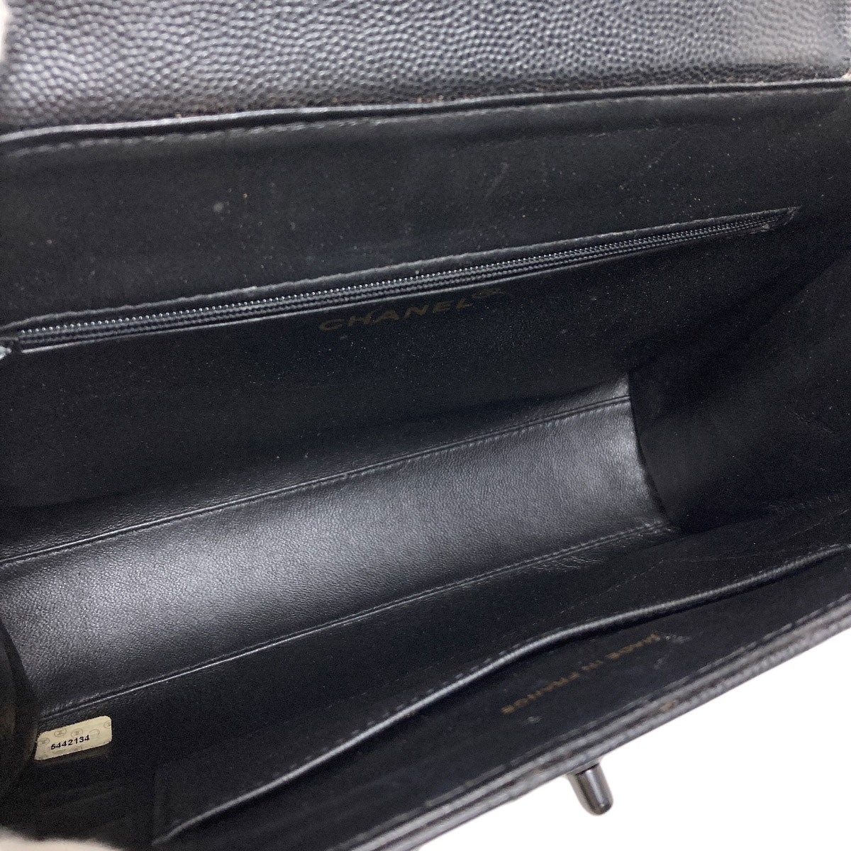 CHANEL COCO Mark Matelasse Handbag Grained Calfskin Skin Ladies [Used]