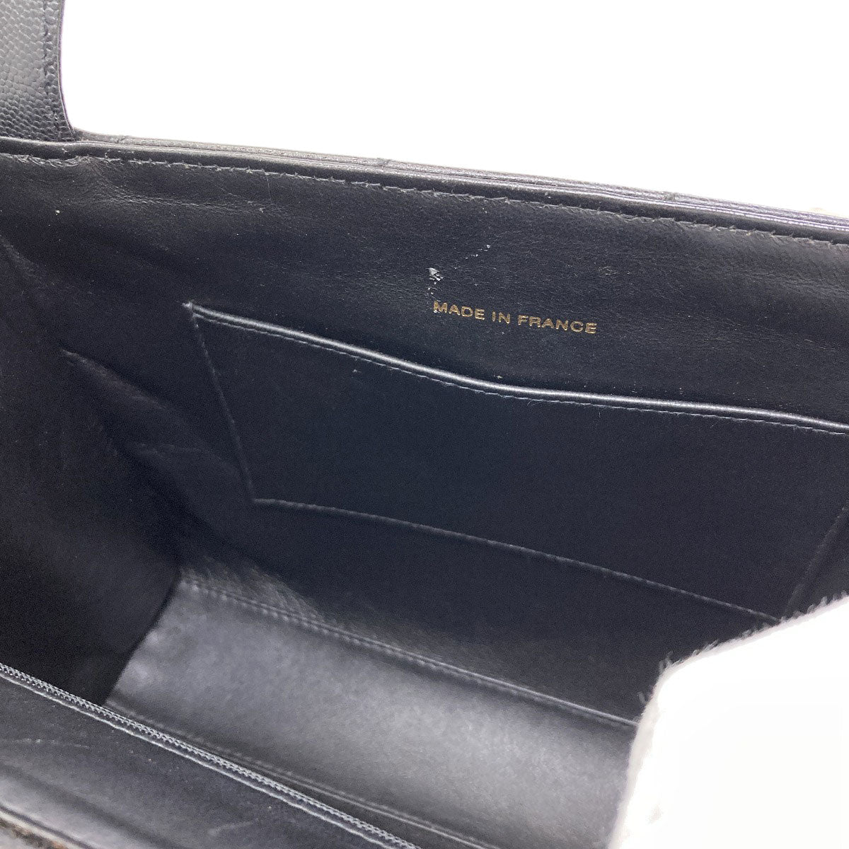 CHANEL COCO Mark Matelasse Handbag Grained Calfskin Skin Ladies [Used]