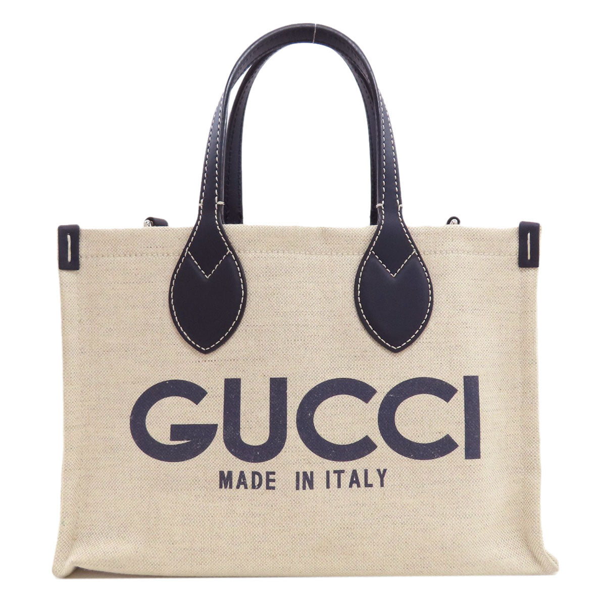 GUCCI 772144 Japan Exclusive Print Mini Handbag Canvas Ladies [Used]