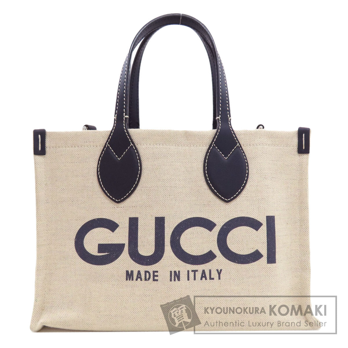GUCCI 772144 Japan Exclusive Print Mini Handbag Canvas Ladies [Used]