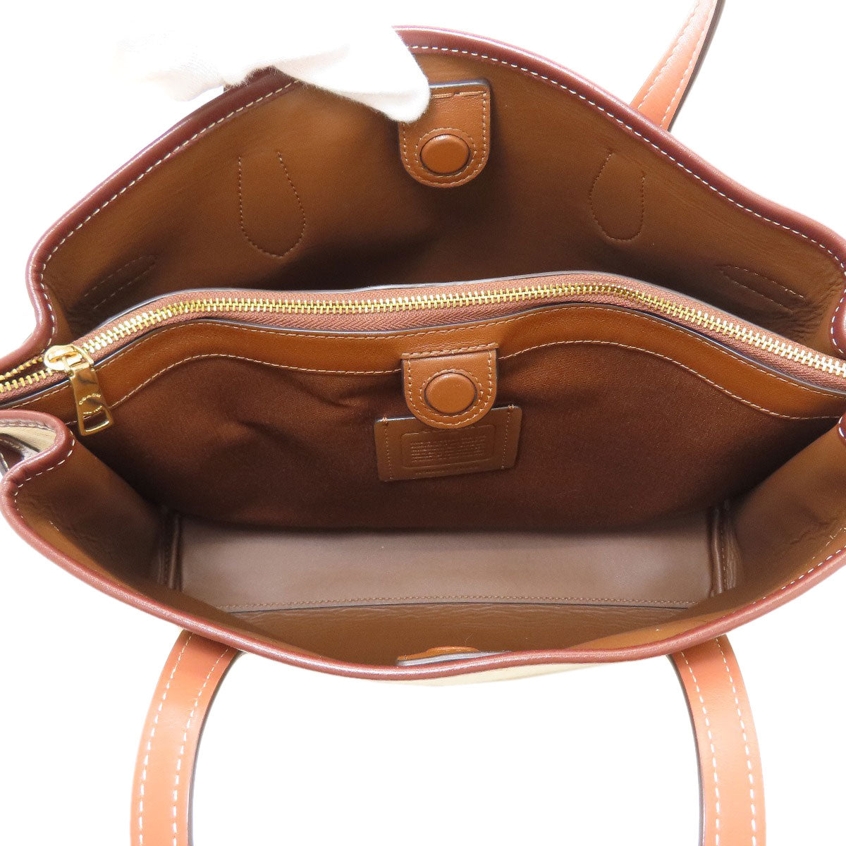COACH CH189 Hannah Carryall 2WAY Tote Bag Canvas Ladies [Used]