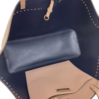 Tory Burch Mac Glow Tote Bag Leather Ladies [Used]
