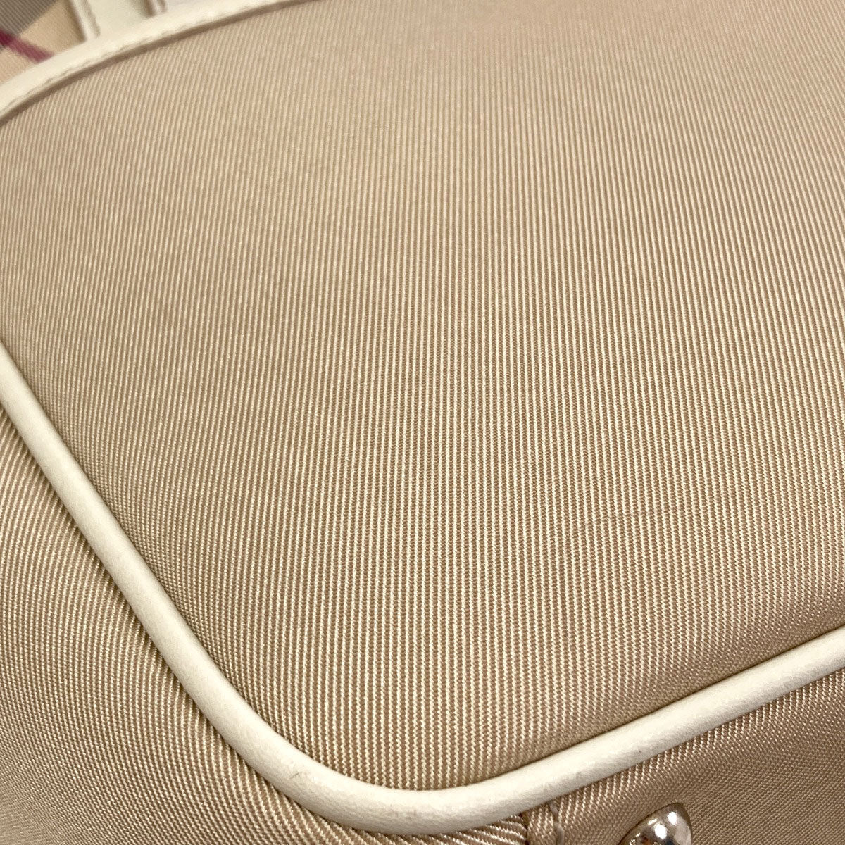 BURBERRY Burberry Check Handbag Canvas LeatherLadies [Used]