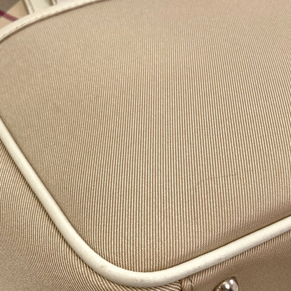 BURBERRY Burberry Check Handbag Canvas LeatherLadies [Used]