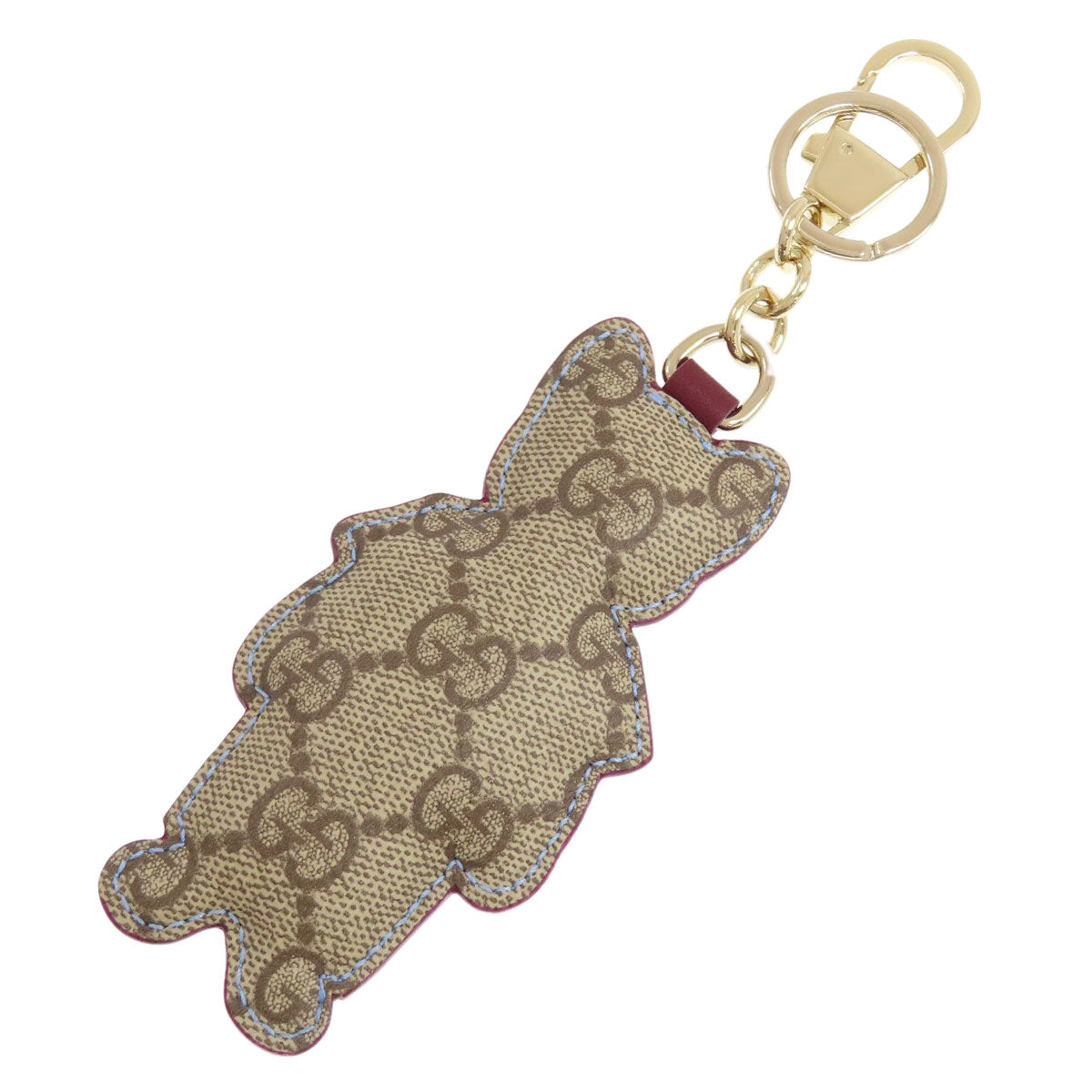 GUCCI Keyring Boris x Higuchi Yuko Collaboration Cat key ring PVC Ladies [Used]