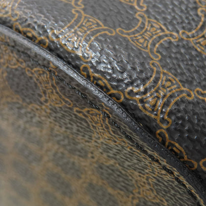 CELINE Macadam pattern Tote Bag Leather Ladies [Used]