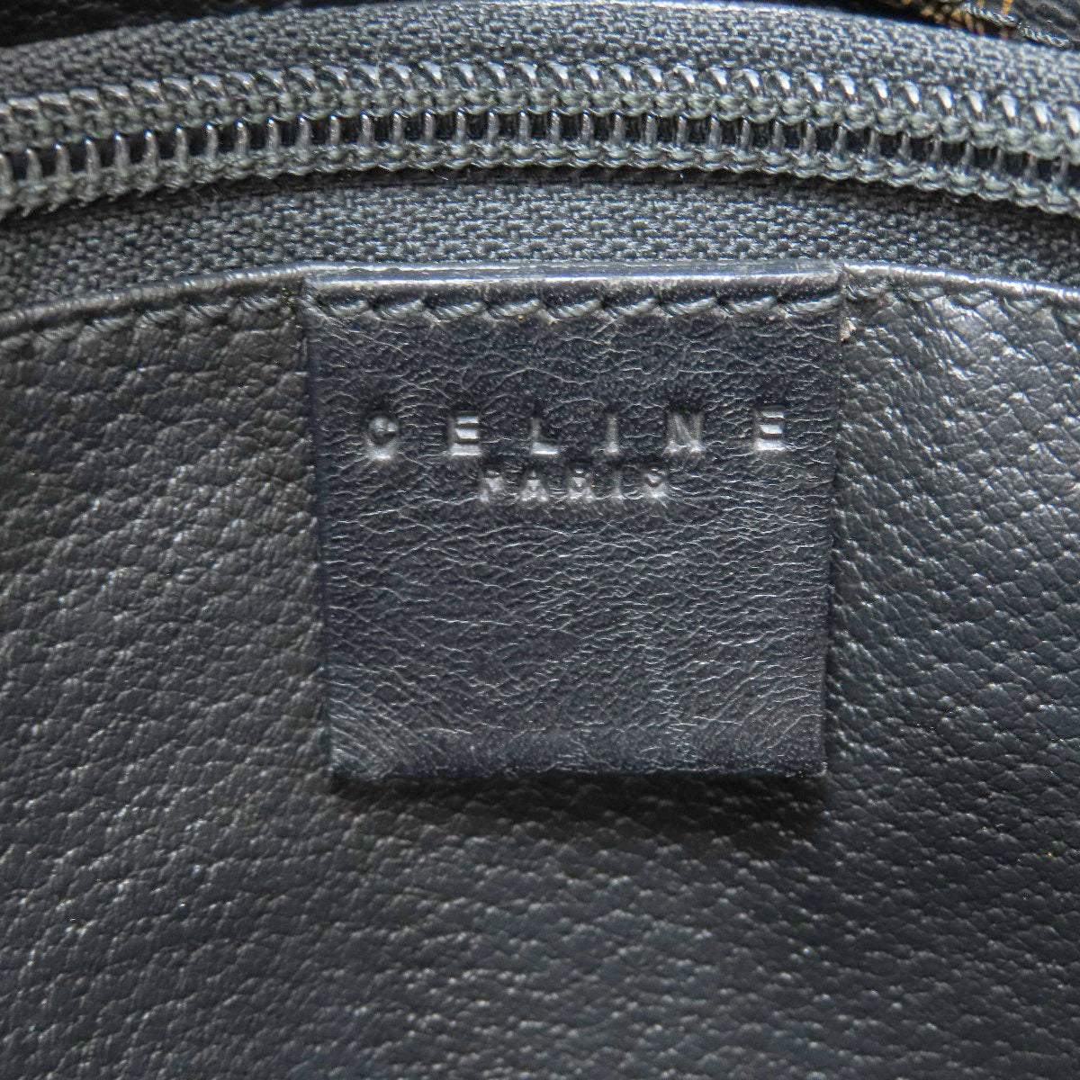 CELINE Macadam pattern Tote Bag Leather Ladies [Used]