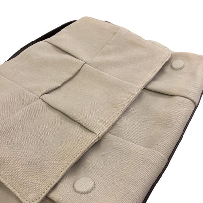 BOTTEGA VENETA Arco Flap Messenger Shoulder Bag Canvas LeatherLadies [Used]