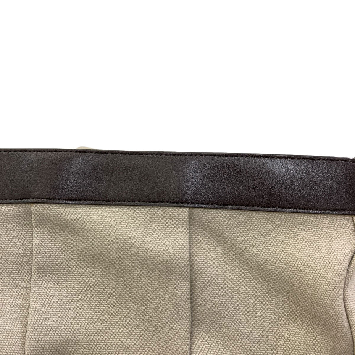 BOTTEGA VENETA Arco Flap Messenger Shoulder Bag Canvas LeatherLadies [Used]