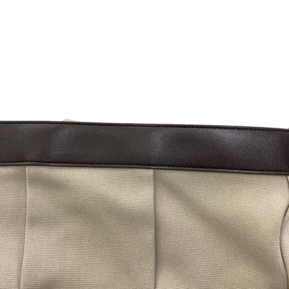 BOTTEGA VENETA Arco Flap Messenger Shoulder Bag Canvas LeatherLadies [Used]