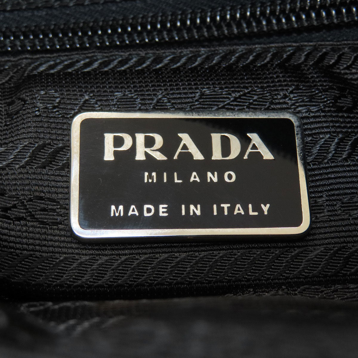 PRADA Logo Hardware Tote Bag Nylon Ladies [Used]