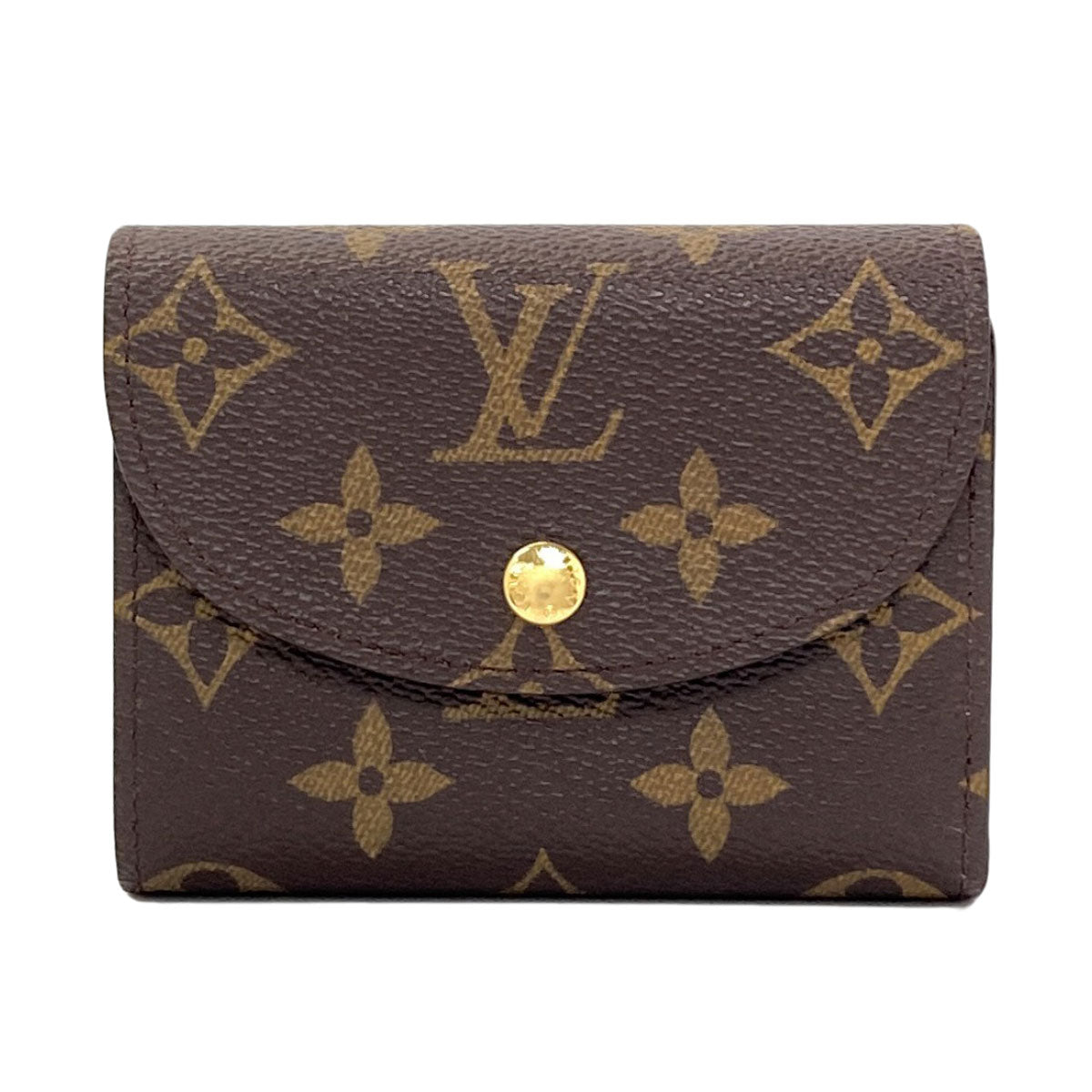 LOUIS VUITTON M60253 Portefeiulle Helene Bifold Wallet with Coin Pocket Monogram canvas Ladies [Used]
