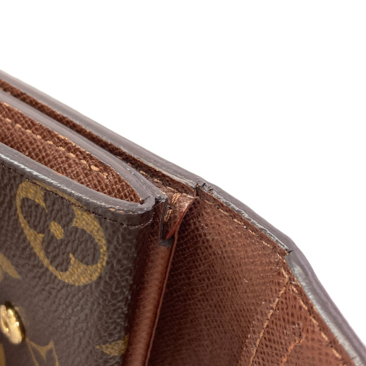 LOUIS VUITTON M60253 Portefeiulle Helene Bifold Wallet with Coin Pocket Monogram canvas Ladies [Used]