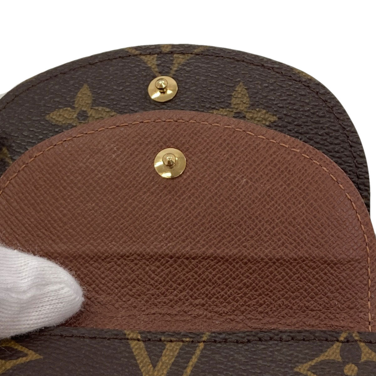 LOUIS VUITTON M60253 Portefeiulle Helene Bifold Wallet with Coin Pocket Monogram canvas Ladies [Used]