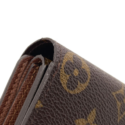 LOUIS VUITTON M60253 Portefeiulle Helene Bifold Wallet with Coin Pocket Monogram canvas Ladies [Used]