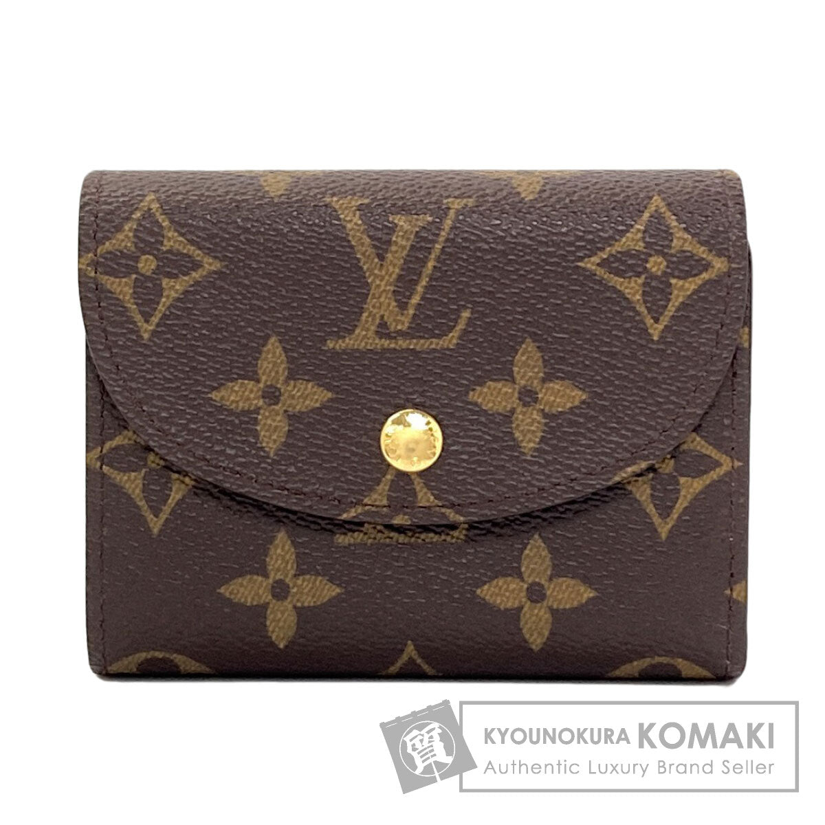 LOUIS VUITTON M60253 Portefeiulle Helene Bifold Wallet with Coin Pocket Monogram canvas Ladies [Used]
