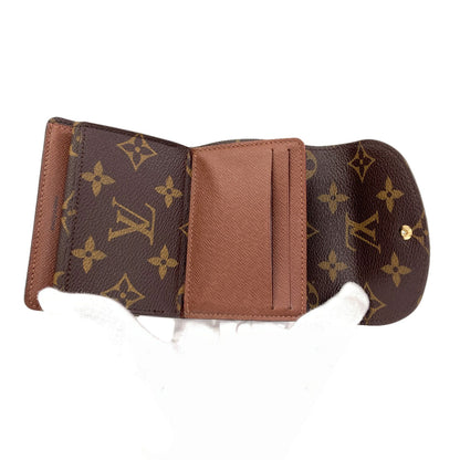 LOUIS VUITTON M60253 Portefeiulle Helene Bifold Wallet with Coin Pocket Monogram canvas Ladies [Used]