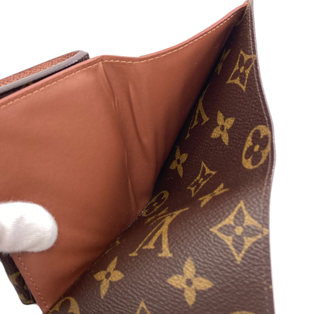 LOUIS VUITTON M60253 Portefeiulle Helene Bifold Wallet with Coin Pocket Monogram canvas Ladies [Used]