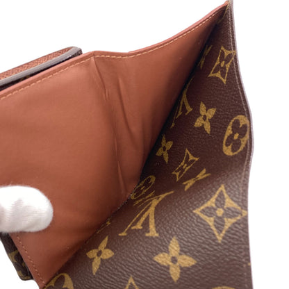 LOUIS VUITTON M60253 Portefeiulle Helene Bifold Wallet with Coin Pocket Monogram canvas Ladies [Used]