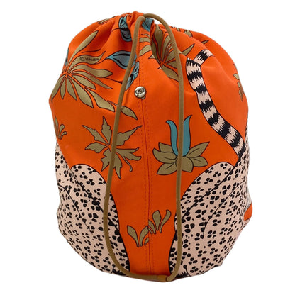 HERMES Musardine Potion Replacement Bag Cosmetics Pouch Silk Ladies [Used]