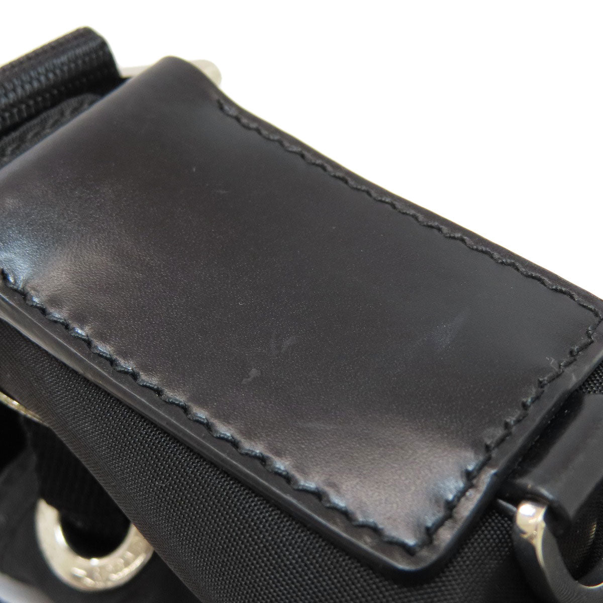 PRADA Logo Hardware Shoulder Bag Nylon Ladies [Used]