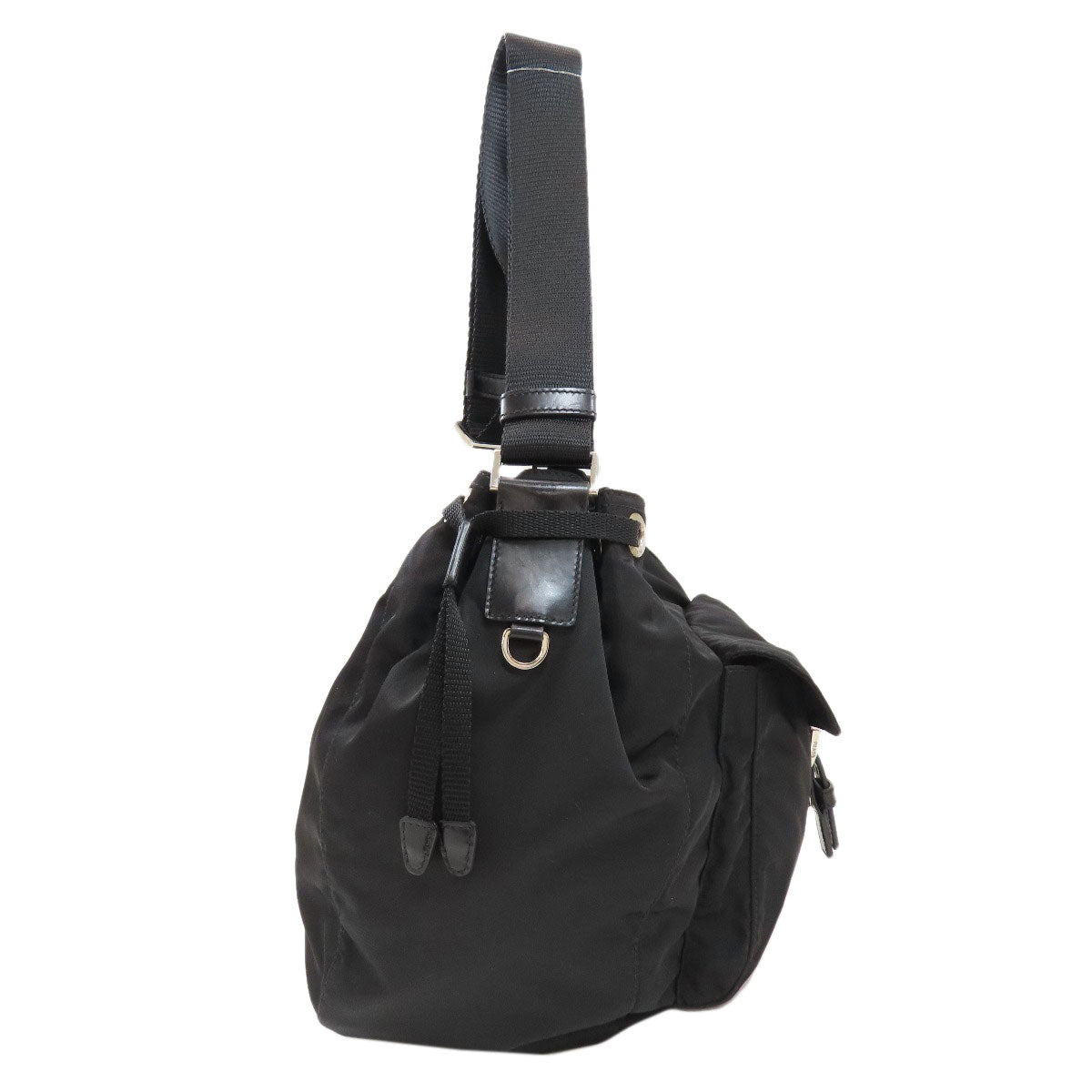 PRADA Logo Hardware Shoulder Bag Nylon Ladies [Used]
