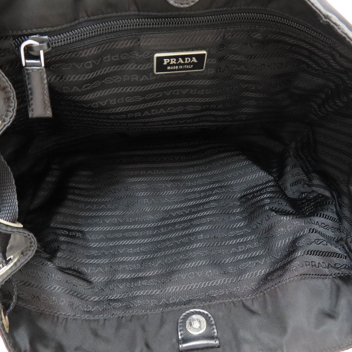 PRADA Logo Hardware Shoulder Bag Nylon Ladies [Used]