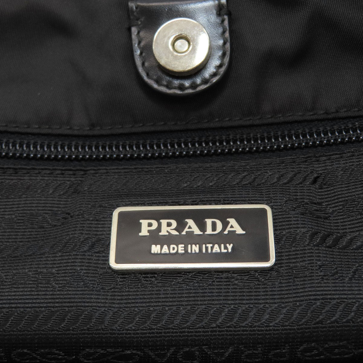 PRADA Logo Hardware Shoulder Bag Nylon Ladies [Used]