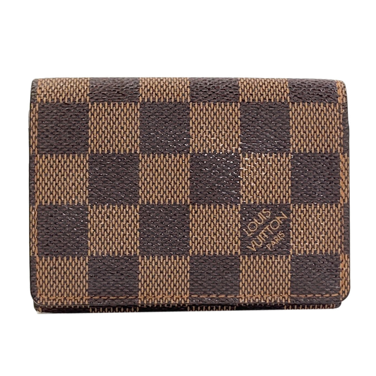 LOUIS VUITTON N62920 Annevelt Cult de Visit Card Case Damier canvas Ladies [Used]
