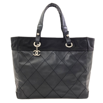 CHANEL Pali Biarritz Tote SilverHardware Tote Bag Coating canvas Ladies [Used]