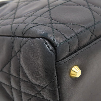 CHRISTIAN DIOR Lady Dior Handbag Lambskin Ladies [Used]