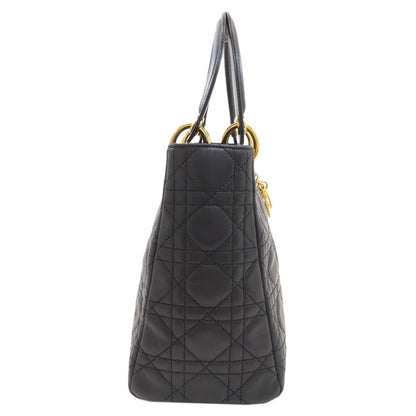 CHRISTIAN DIOR Lady Dior Handbag Lambskin Ladies [Used]