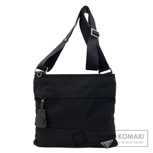 PRADA BT0715 Logo Hardware Shoulder Bag Nylon Ladies [Used]