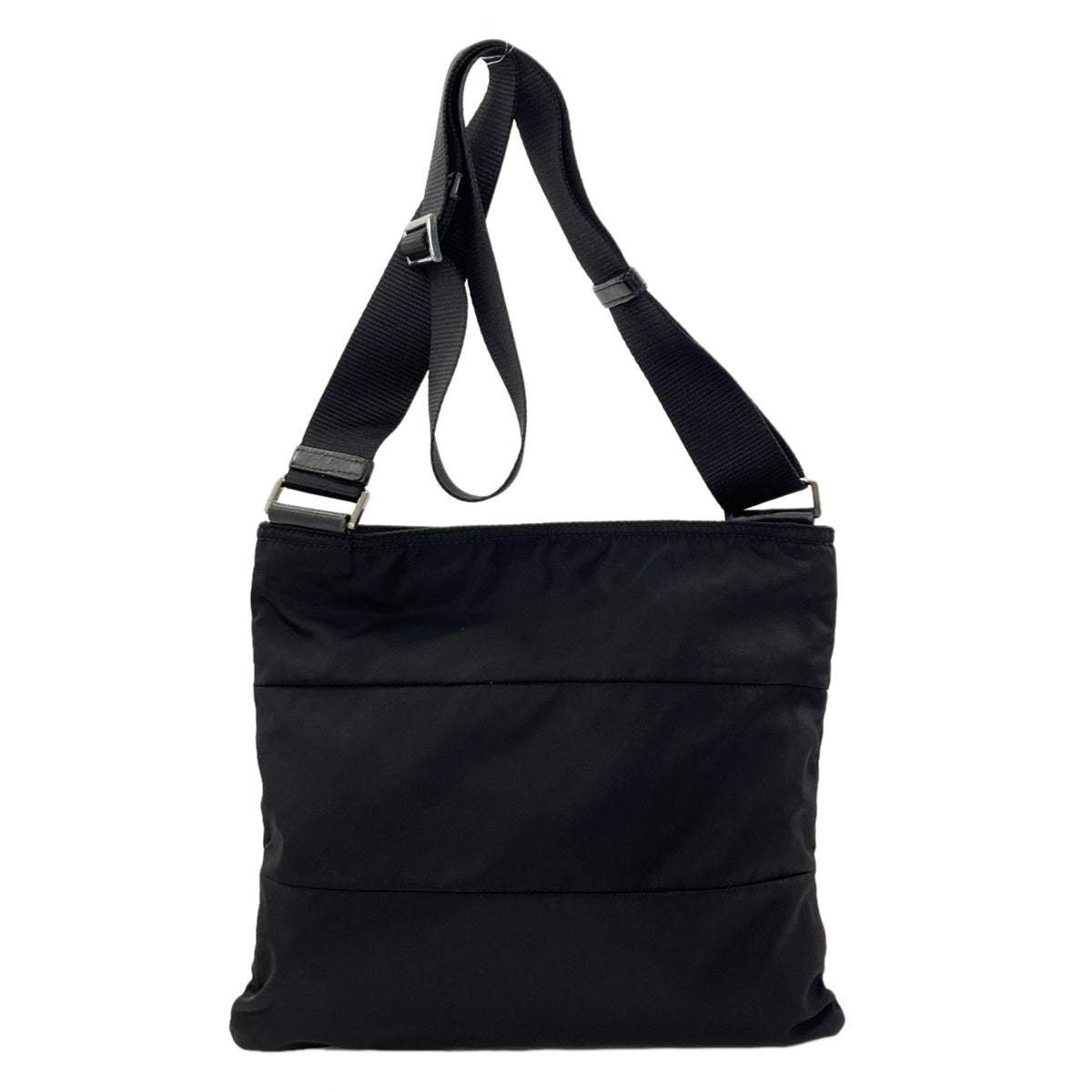 PRADA BT0715 Logo Hardware Shoulder Bag Nylon Ladies [Used]